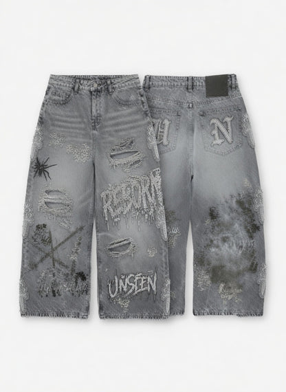 WMNS UNSEEN DENIM VINTAGE GREY