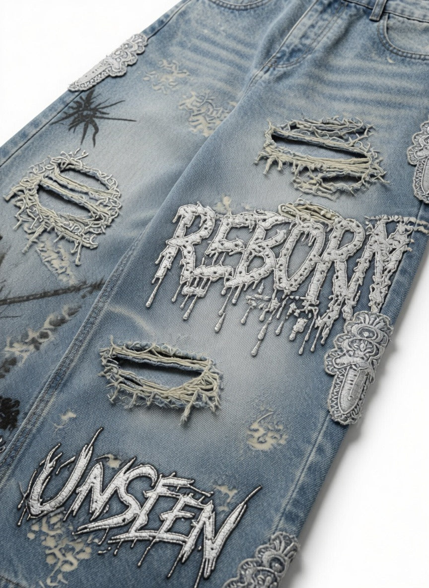 UNSEEN DENIM VINTAGE BLUE