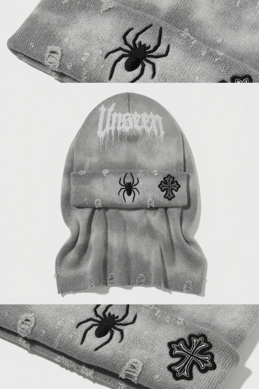 UNSEEN BEANIE VINTAGE GREY