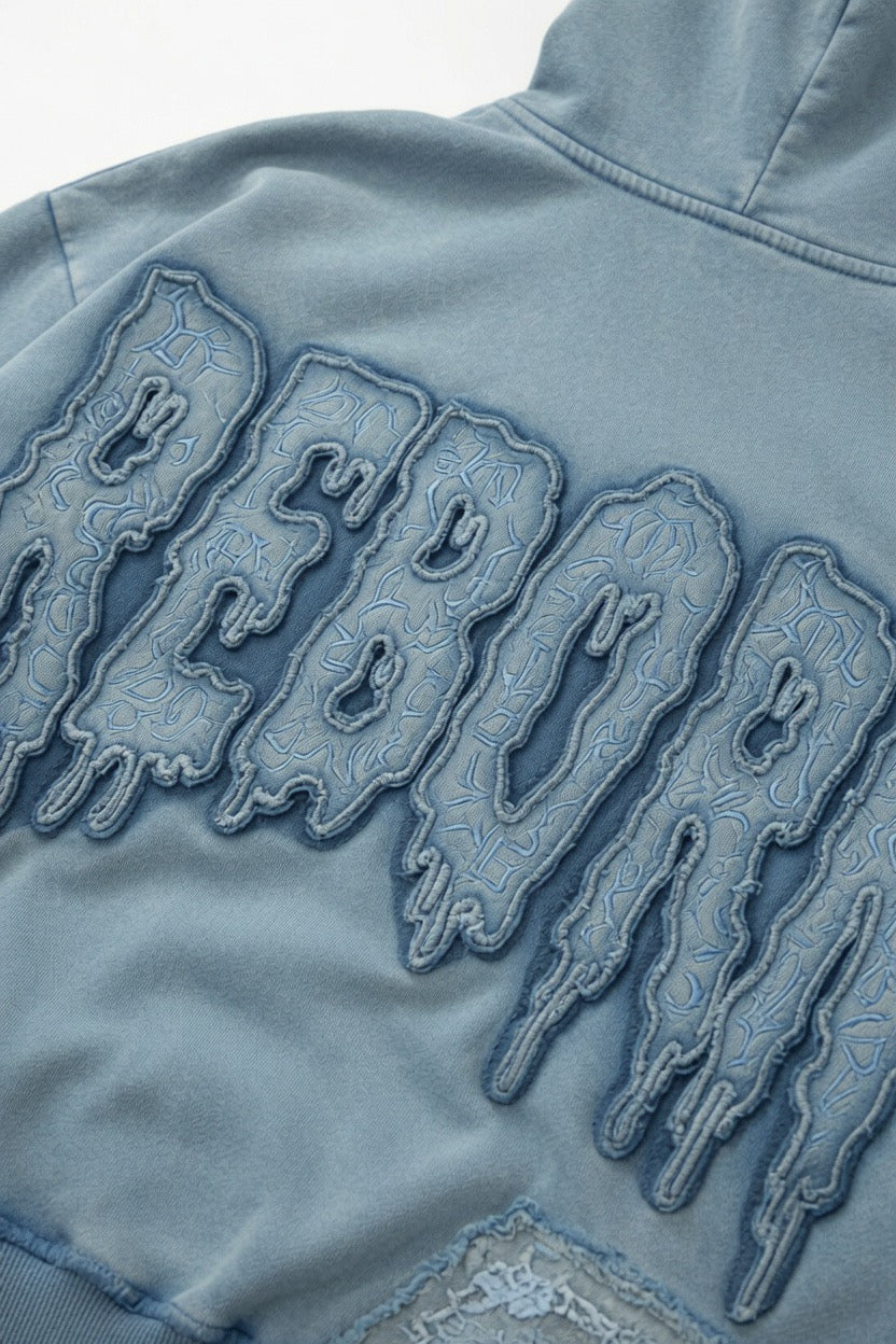 WMNS UNSEEN ZIP VINTAGE BLUE