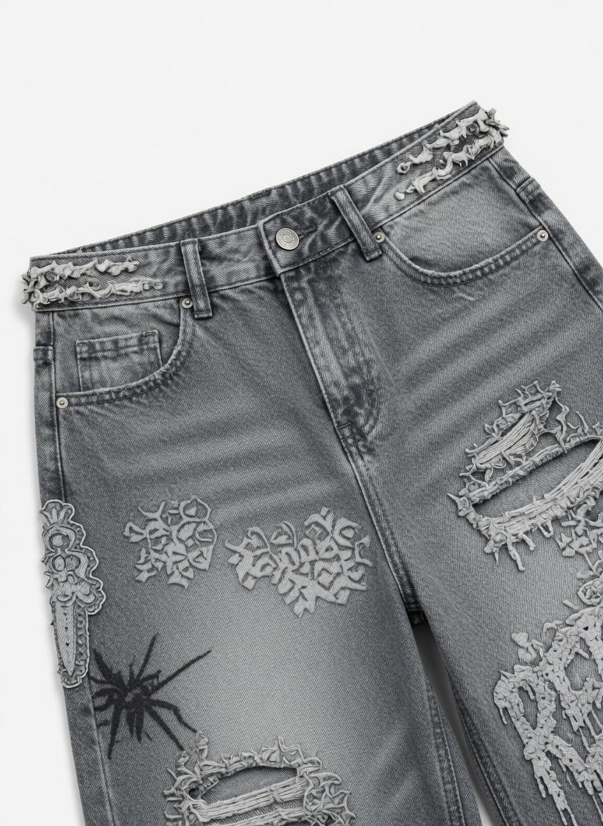 WMNS UNSEEN DENIM VINTAGE GREY